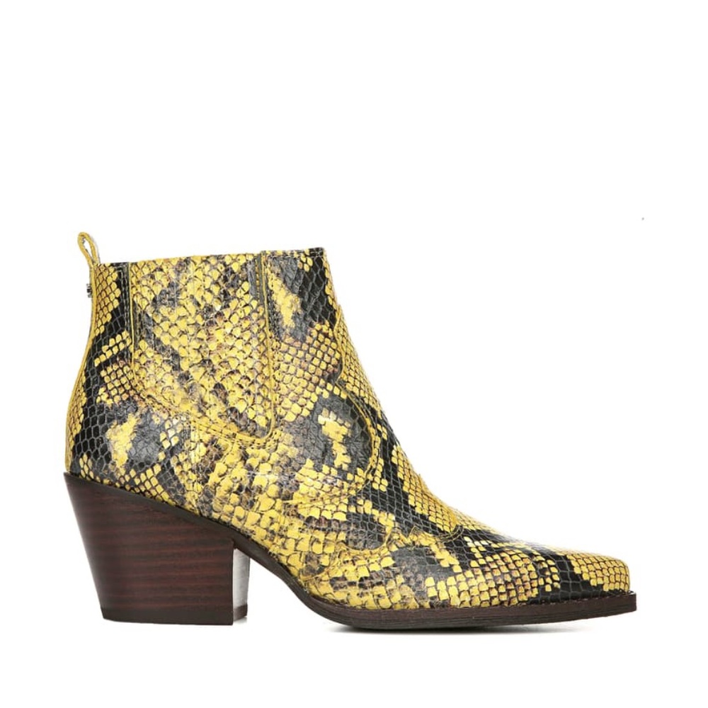 Sam Edelman Winona Snake Print Bootie Size 10